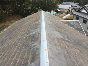 【いわき市】屋根塗装工事前の調査（根本）