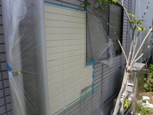 【いわき市】外壁塗装　塗装前の確認（根本）