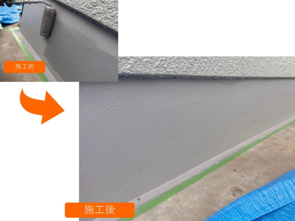 外壁塗装・基礎塗装の施工事例