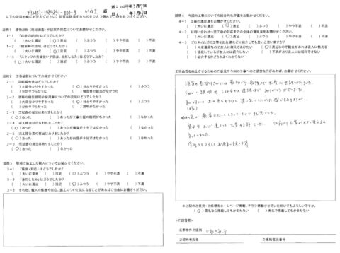 いわき市平　S様　外壁他塗装工事【2024.2.14】工事完了