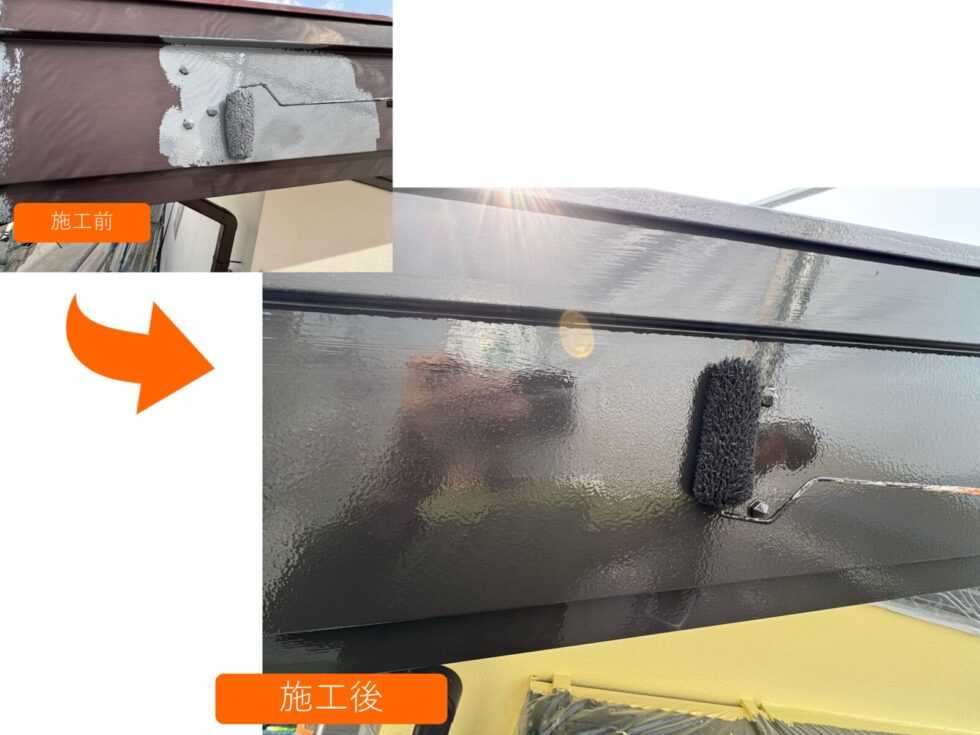 外壁塗装　破風塗装　金属塗装