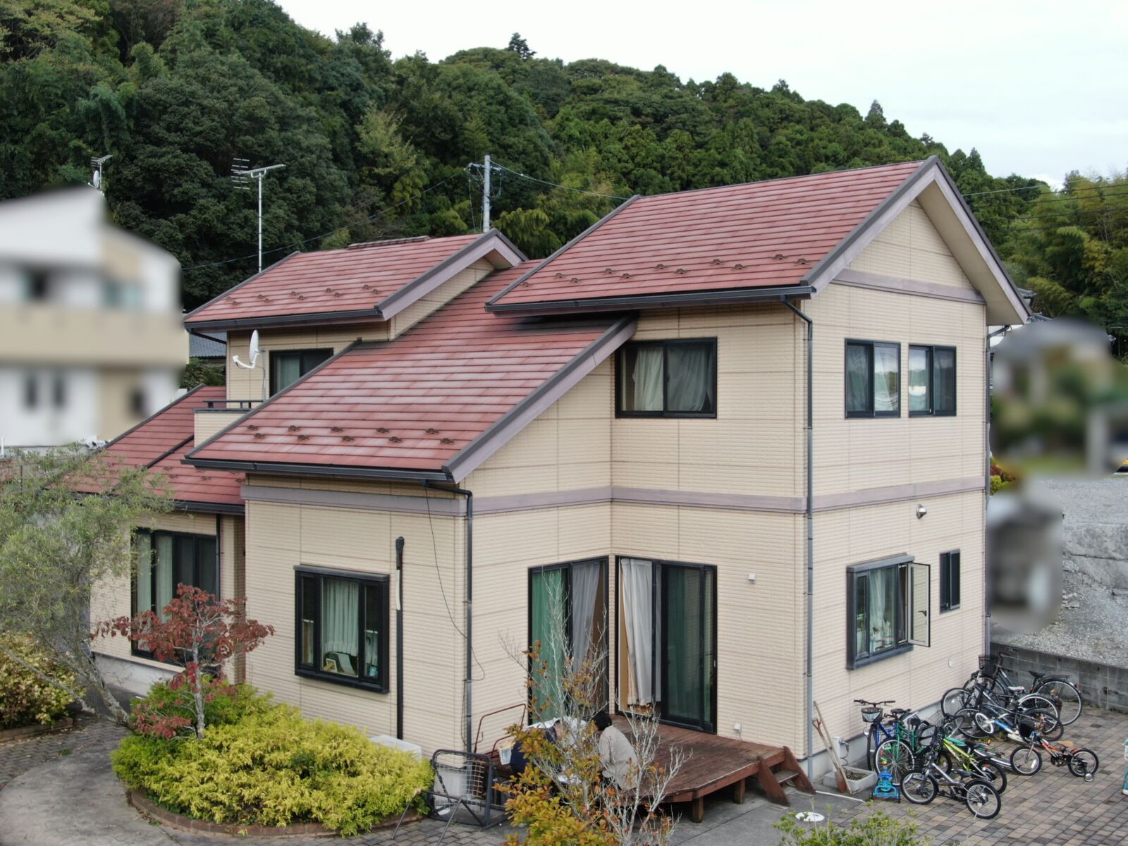 屋根外壁塗装｜いわき市常磐｜O様邸